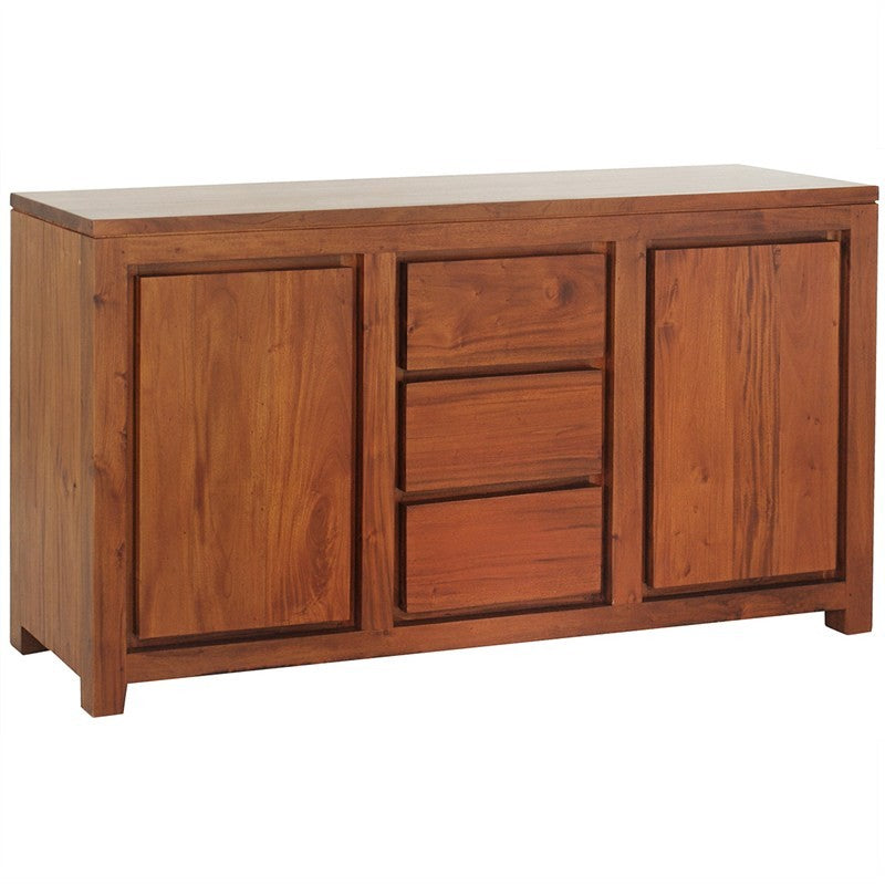 light oak buffet table