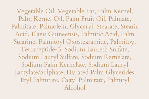 Wabi-Sabi Botanicals Palm Oil and Palm Derivatives Reasons to Avoid
