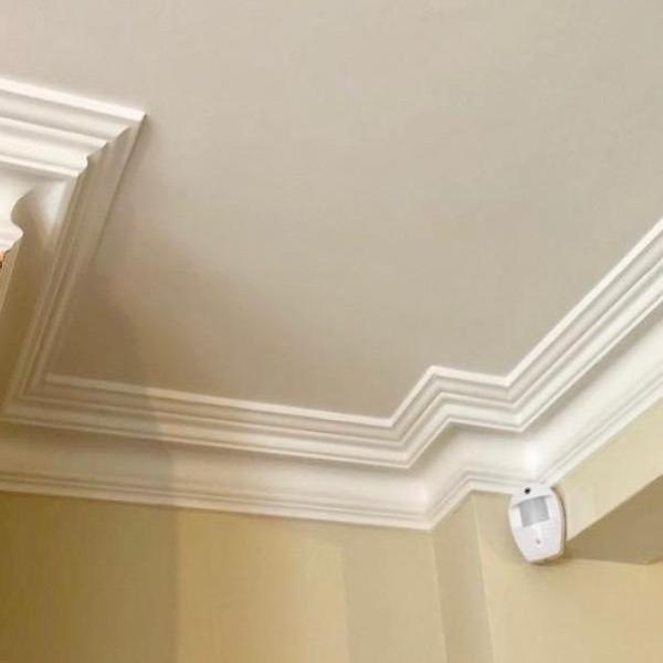 Plaster Coving Swan Neck Cornice Classic 100mm Mpc065