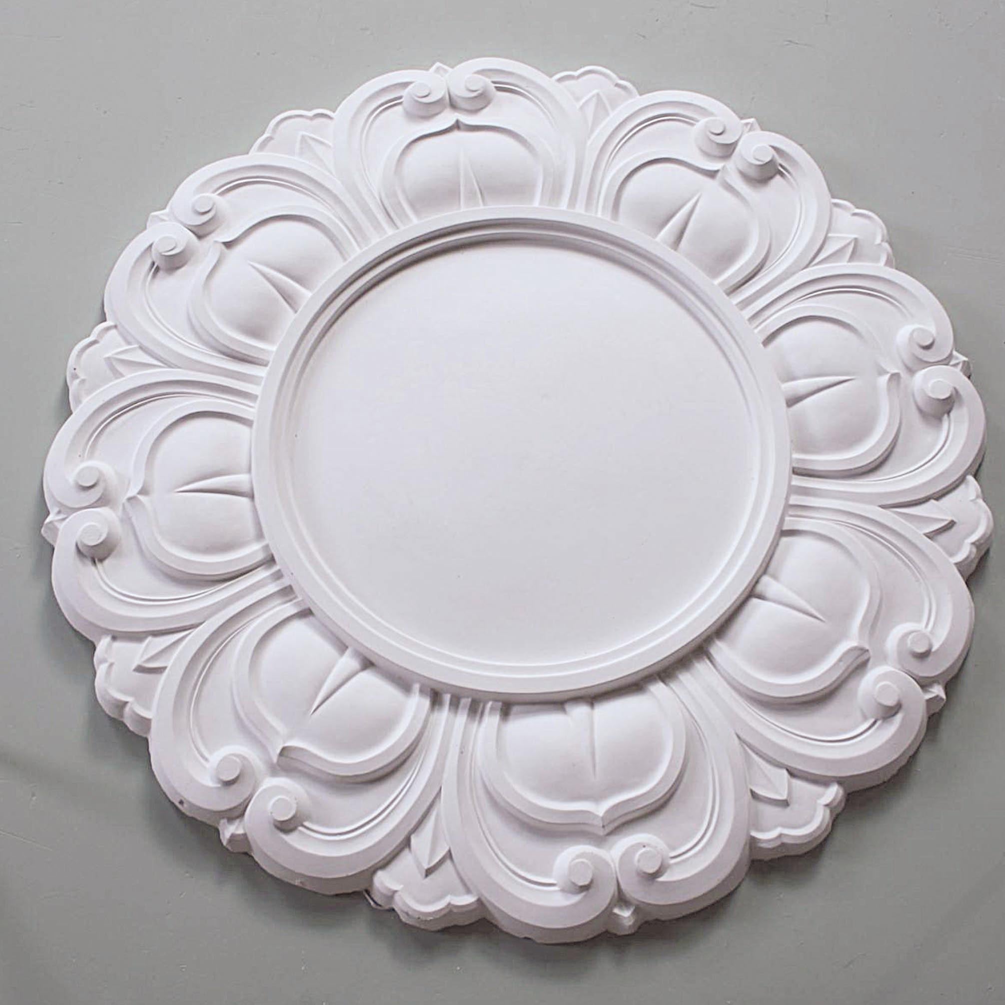 large plastic ceiling rose