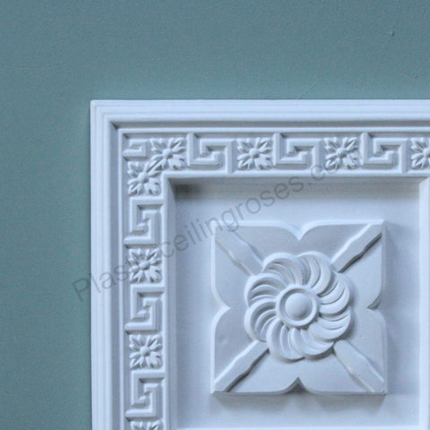 Greek Key Plaster Wall Plaque Wp006 Plasterceilingroses Com