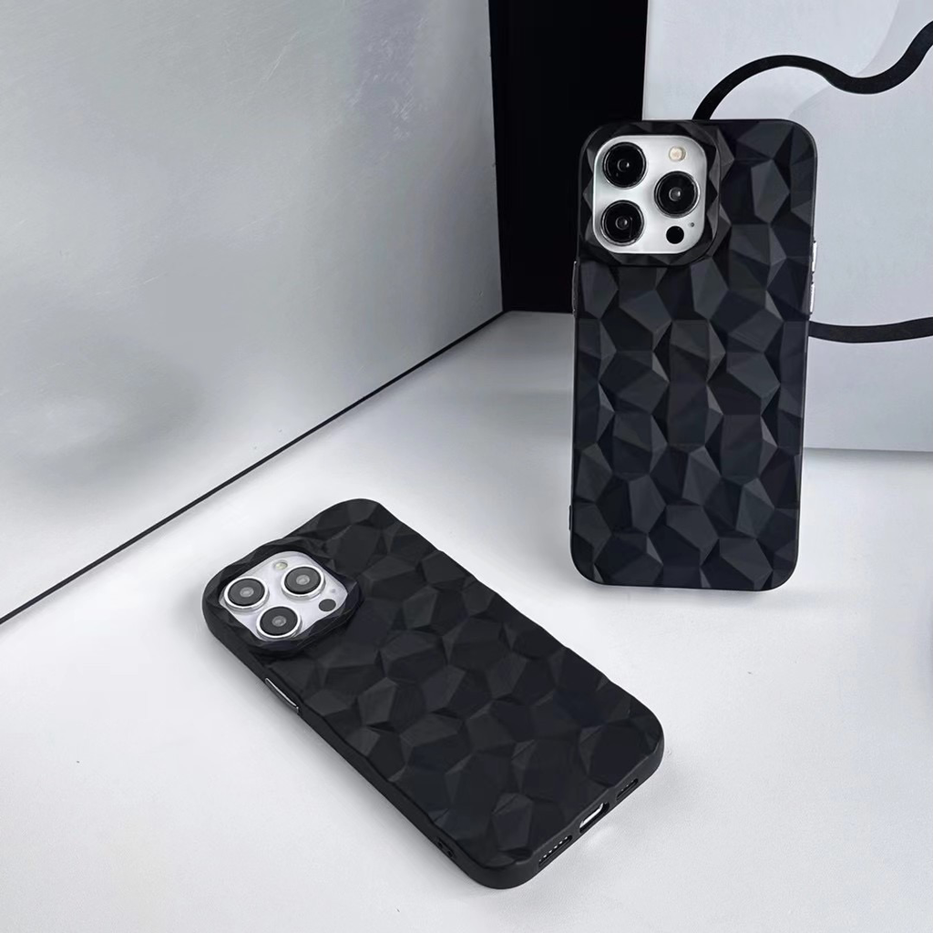 Pentagon shape 3D Premium iPhone Hybrid Case