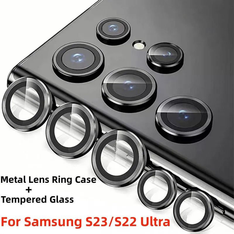 Galaxy S22 Ultra Metal Camera Lens Protector Glass