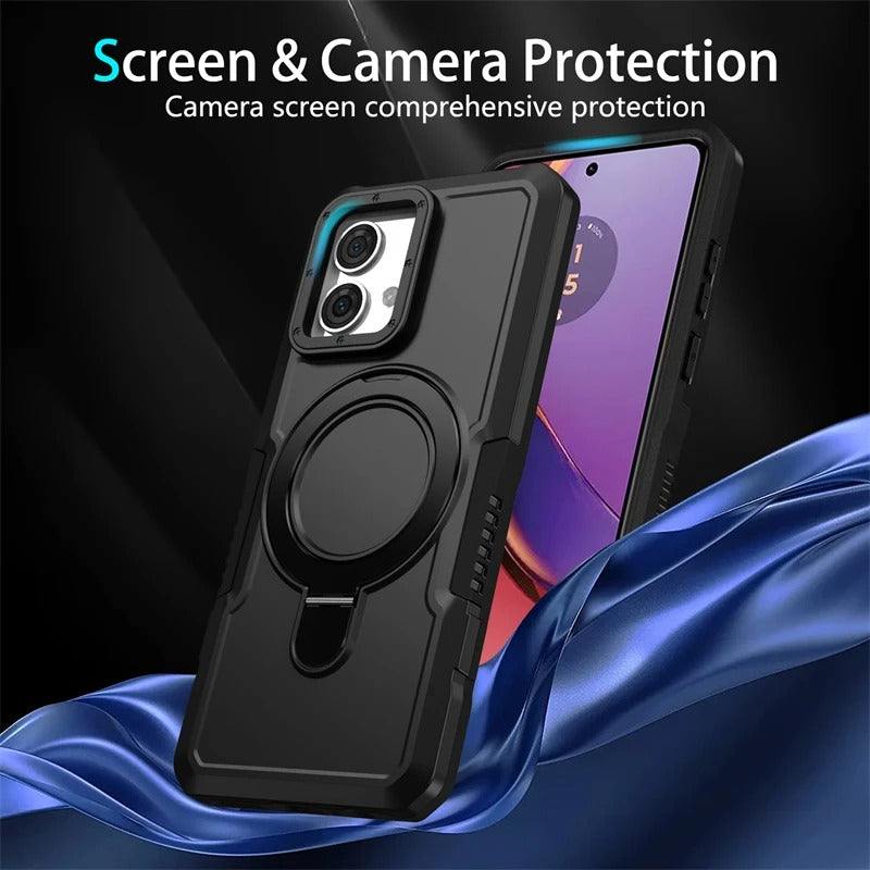 Xiaomi Redmi Note 12 4G Falcrum Military-Grade Protection Armor Case with Metal Ring