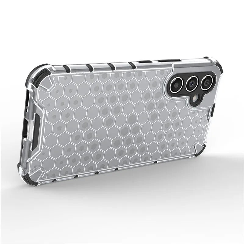 Samsung Galaxy Airbag Shockproof Hybrid Armor Honeycomb Transparent Cover