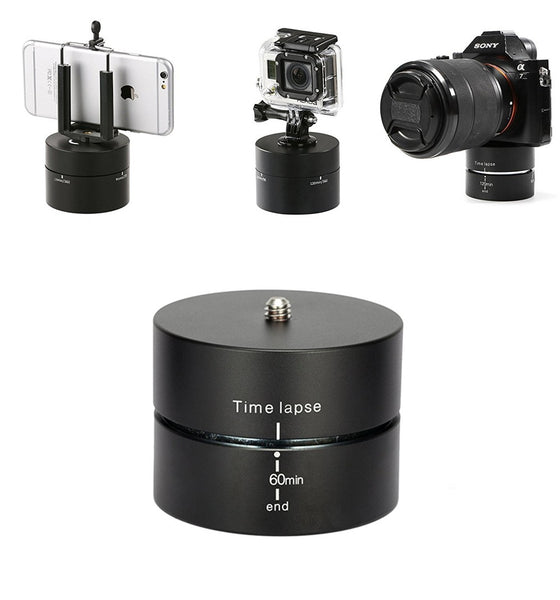 Time lapse 360 degree Auto Rotate Camera tripod