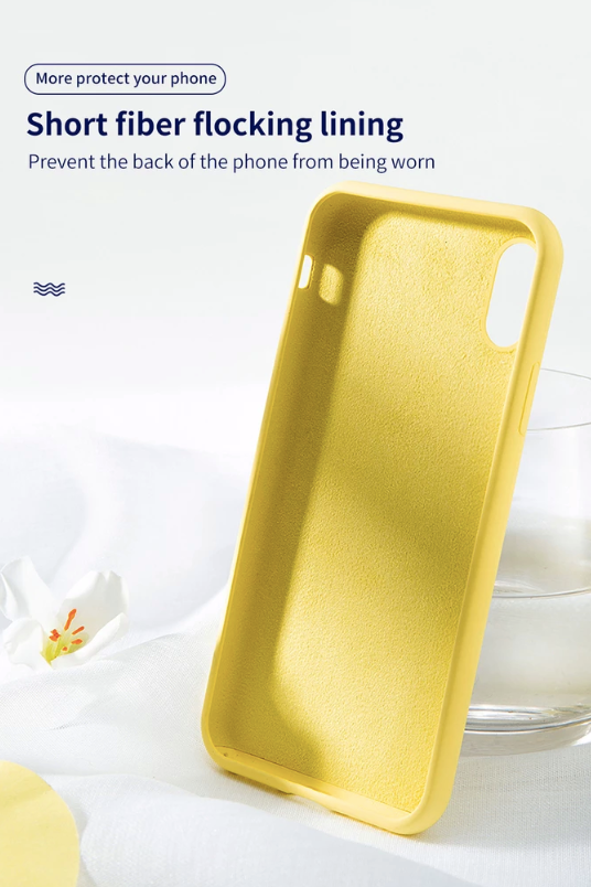 iphone liquid silicon case in Pakistan