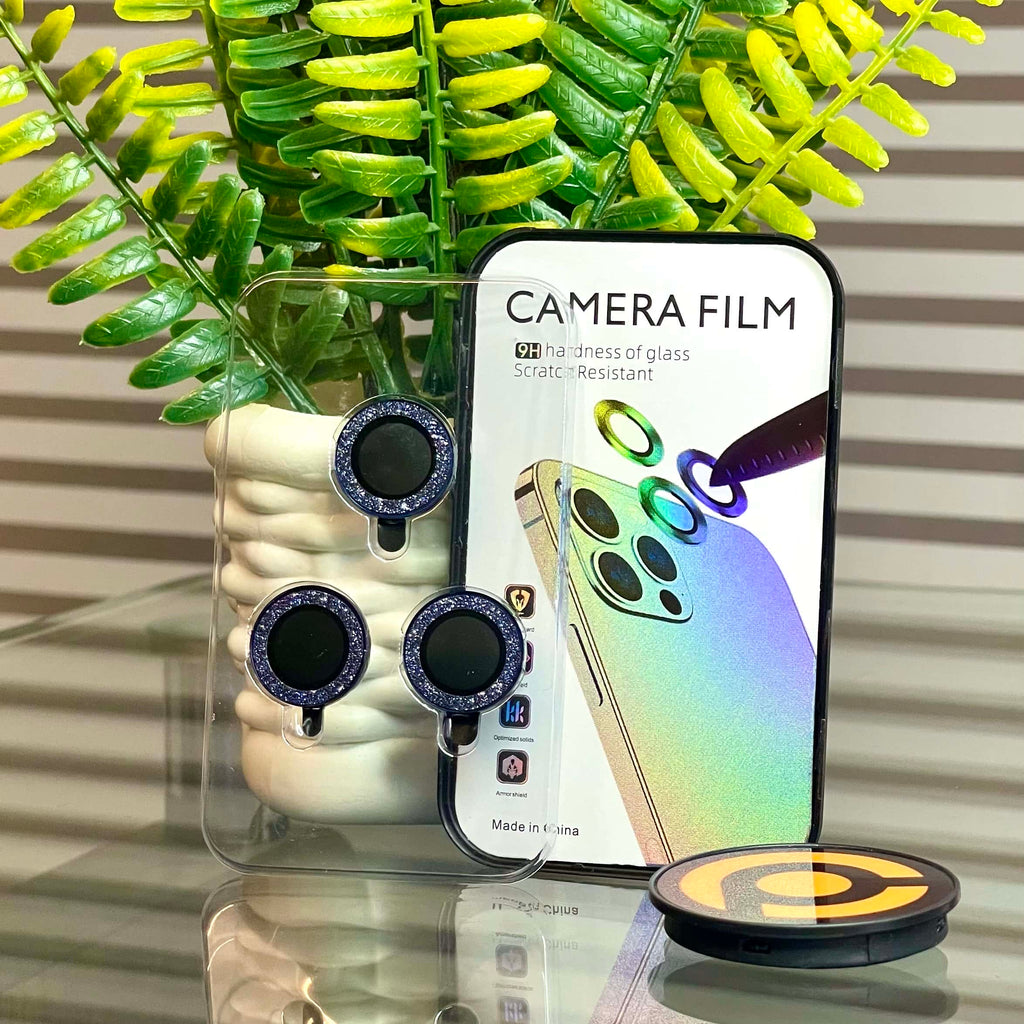 iPhone 15 Pro / 15 Pro Max Metal Camera Lens Protector Glass