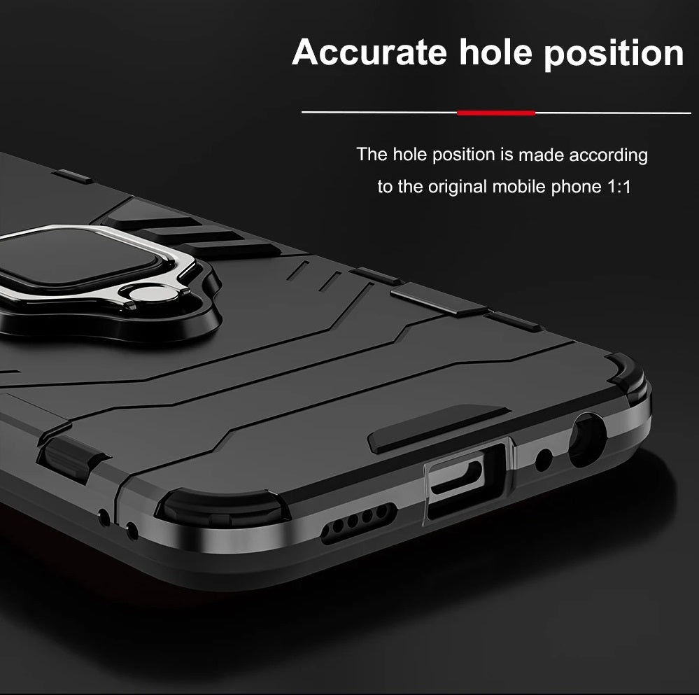 OnePlus Upgraded Ironman with holding ring and kickStand Hybrid shock proof case