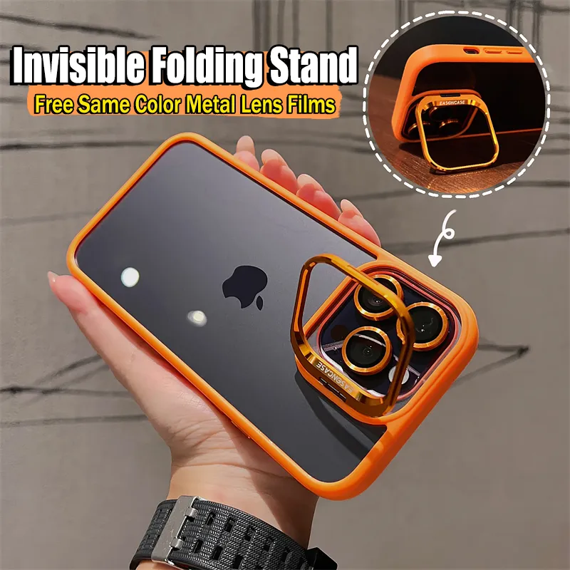 iPhone 15 Pro Max Lens Holder case with Extra Metal Lens kit