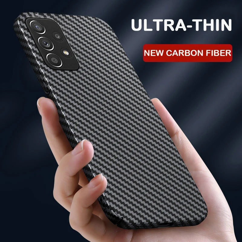 Samsung Galaxy A34 Carbon Fiber Ultra Thin Branded Case