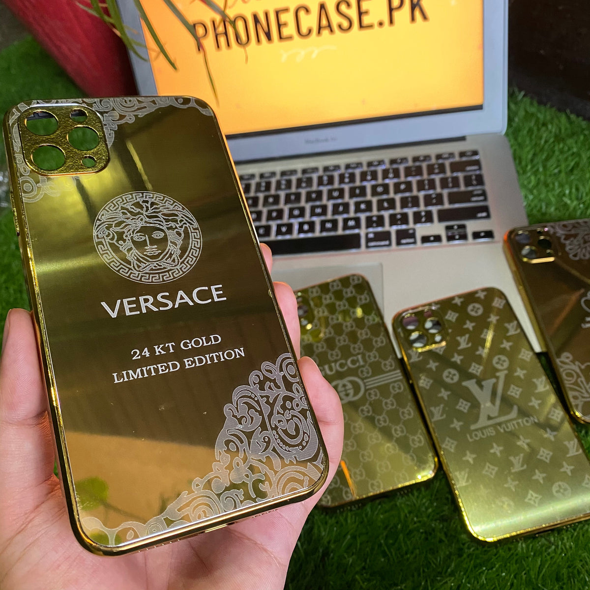 Iphone All Models Gold Platted Shock Proof Case Buy In Pakistan Phonecase Pk