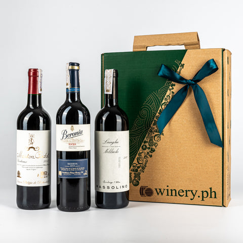 shop dads premium old world red wine gift sets for fathers day