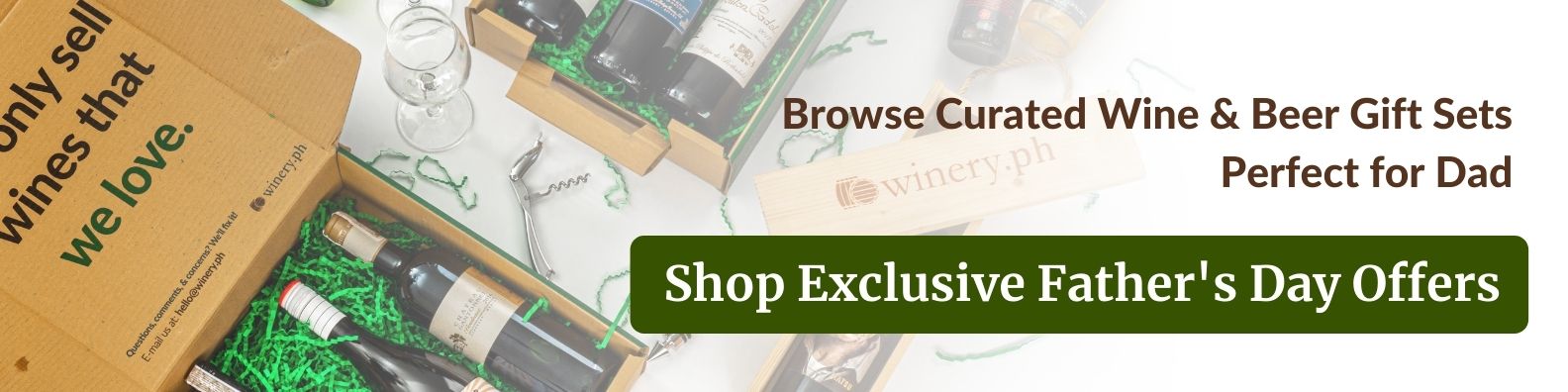 shop curated wine and gift sets for father's day 2021