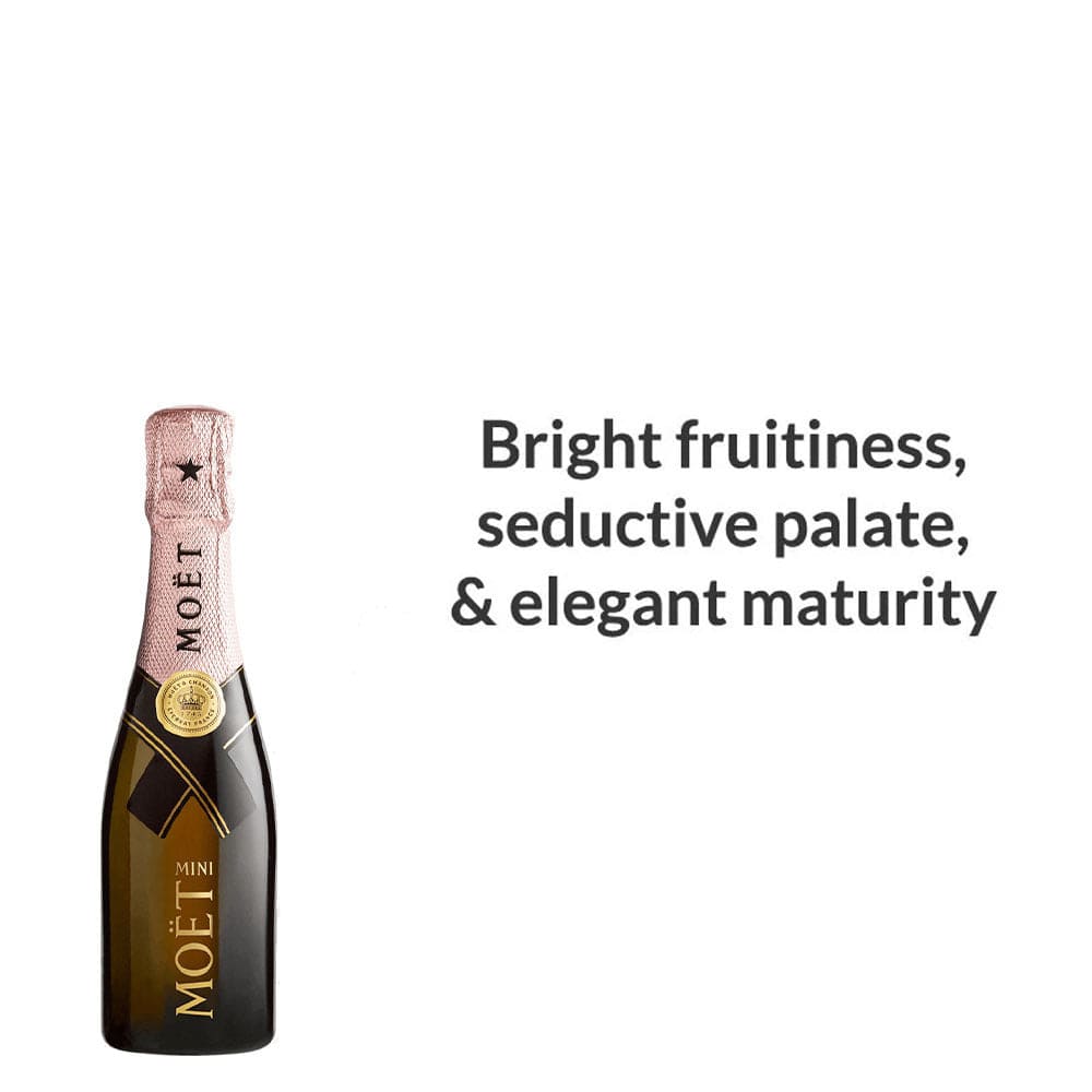 Moet & Chandon Champagne Brut Mini [Party Pack of 6] - 200ml - The Liquid  Collection