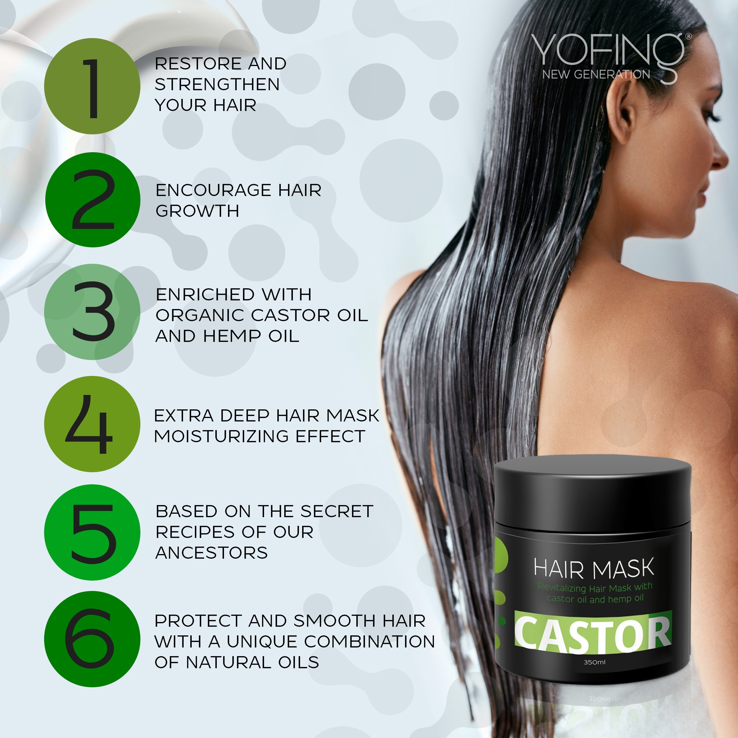 Revitalizing Hair Mask With Castor Oil And Hemp Oil Deadseashop Com