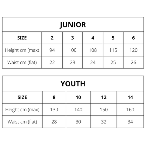 Sizing Guide | Shop kids pants | boys & girls – Frankie + Roy