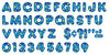Star Bright 2-Inch Casual Uppercase