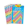 Πολύχρωμα Sparkle Stars SuperShape Stickers Value Pack