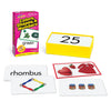 Κάρτες flash τρυπάνι δεξιοτήτων για τα χρώματα, τα σχήματα και τους αριθμούς