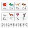 Photo Alphabet Cards Zaner-Bloser χειρόγραφο πίνακα ανακοινώσεων