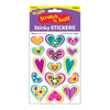 Artsy Heartsy, Cherry scent Scratch 'n Sniff Stinky Stickers® – Mixed Shapes