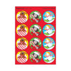Holiday Pals, άρωμα μέντας Scratch 'n Sniff Stinky Stickers® – Μεγάλος Στρογγυλός