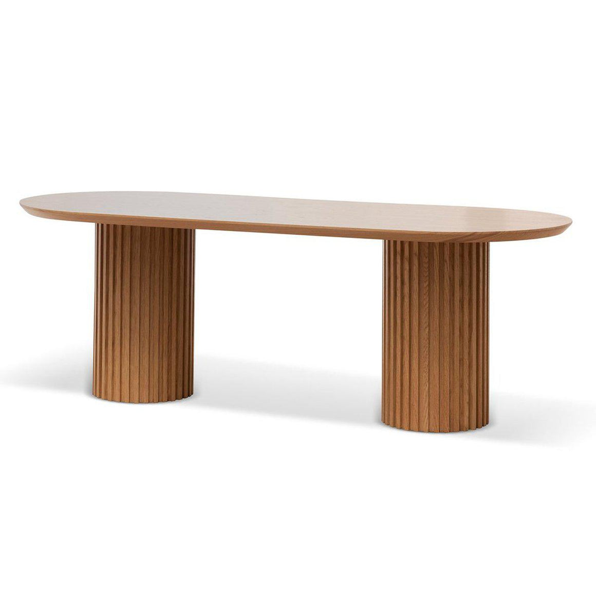 Marty Oval Dining Table 2.2m Natural
