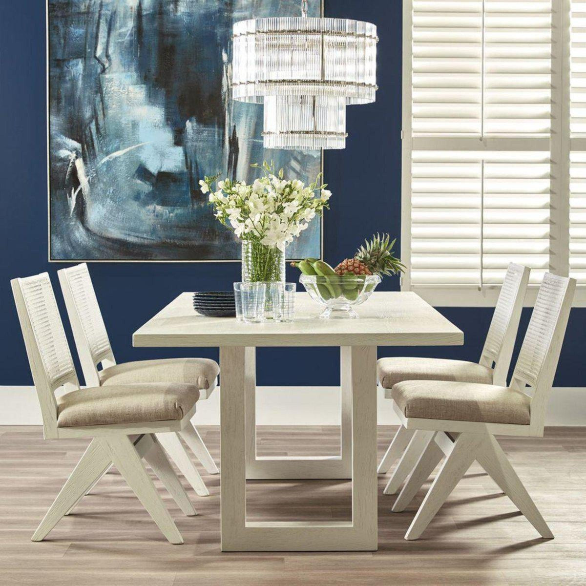 long white dining room table