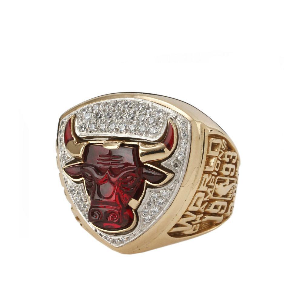 1993 Chicago Bulls NBA Finals Championship Ring Replica 