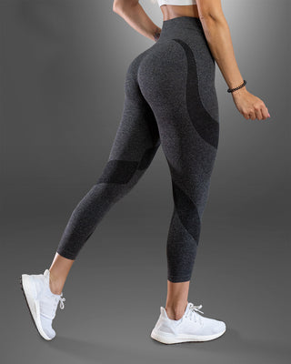 Luxe Black Scrunch Butt Leggings