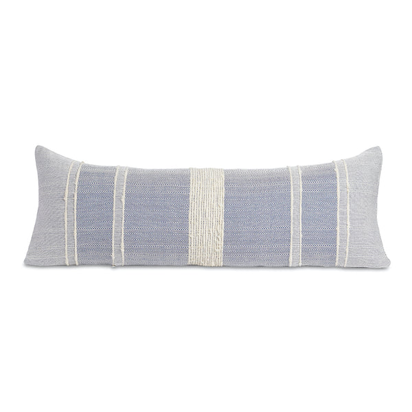 Azulina Home - Grey Chunky Wool Lumbar Pillow