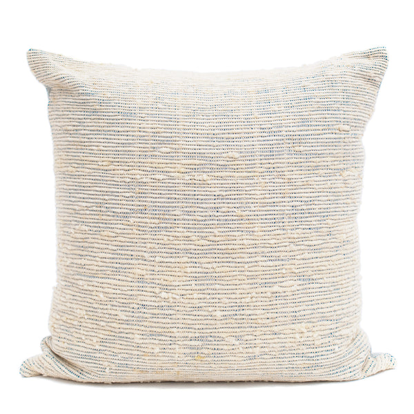 Azulina Home - Chunky Grey Wool Pillow