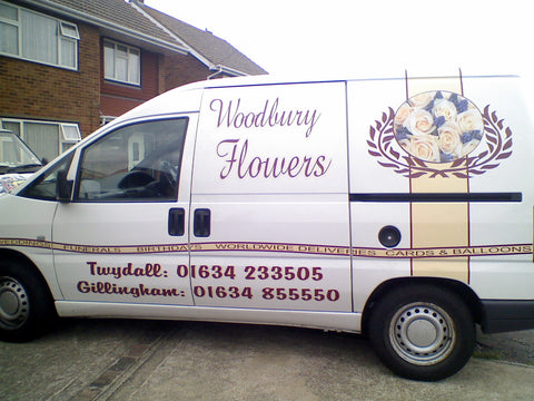 Medway Vehicle Graphics. Fitted van and car signs free design good prices by www.1st4signs.com