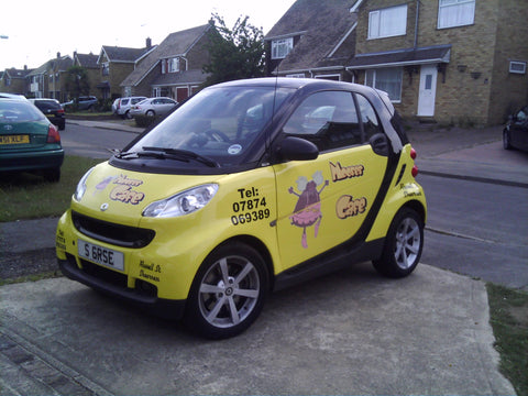 Isle of Sheppey Vehicle Graphics. Fitted van and car signs free design good prices by www.1st4signs.com