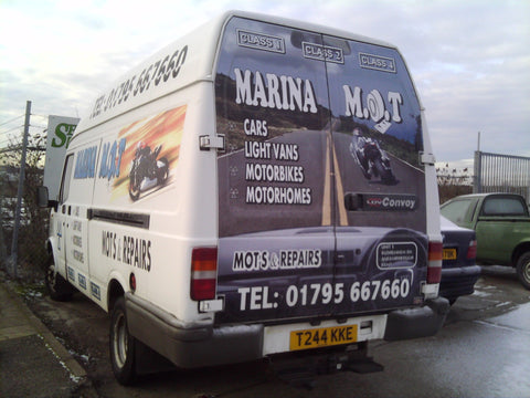 Doddington Vehicle Graphics. Fitted van and car signs free design good prices by www.1st4signs.com