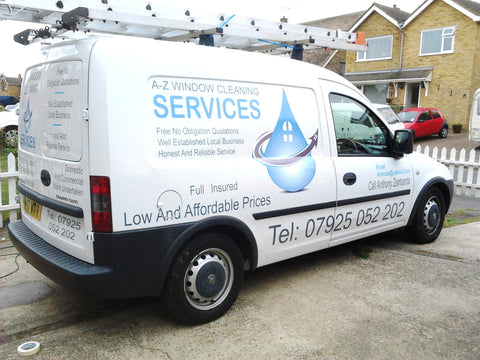 Ospringe Vehicle Graphics. Fitted van and car signs free design good prices by www.1st4signs.com
