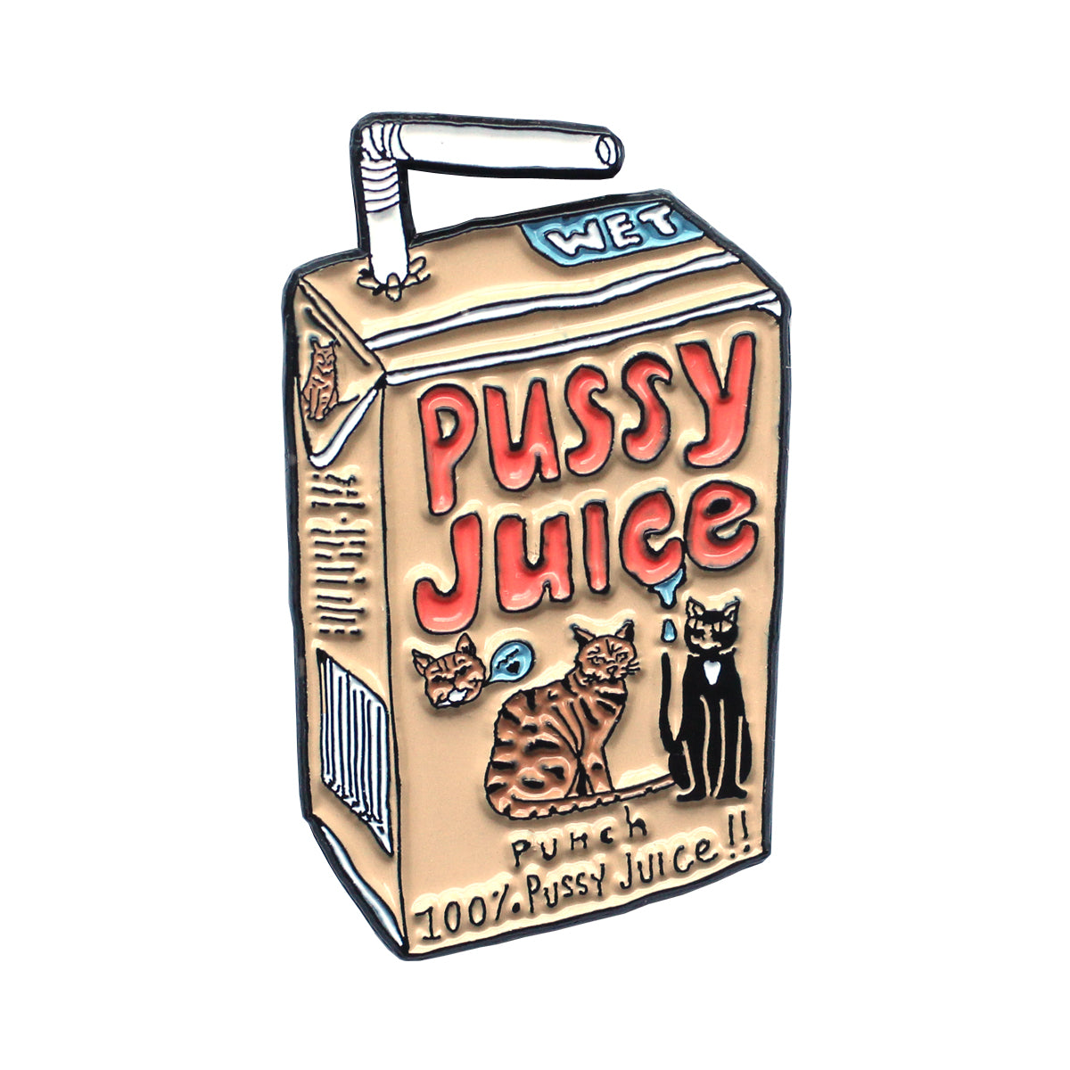 Melodie Perrault Juice Box Pin Deja Pins 8274