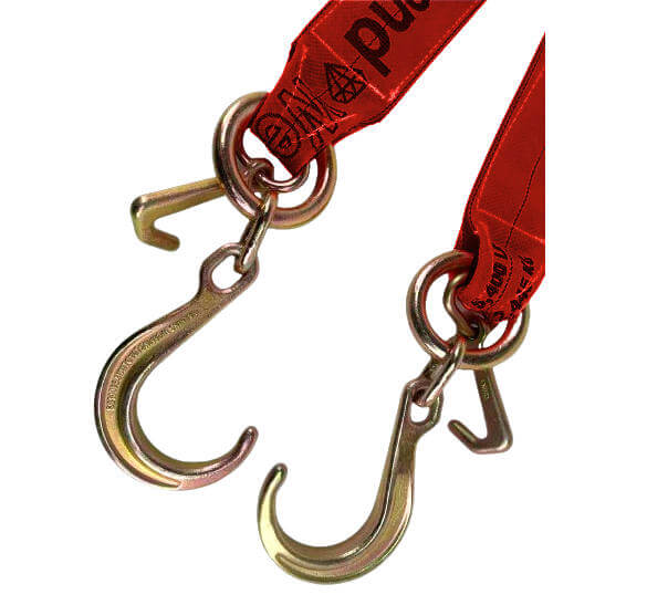 V-Bridle Strap w/ 8 J Hooks Mini J & T Hooks All-Grip® – Baremotion