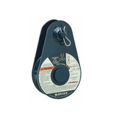 Crosby McKissick 2 Ton #419 Alloy Snatch Block (2 Sheave, 5/16-3/8 Wire  Rope)