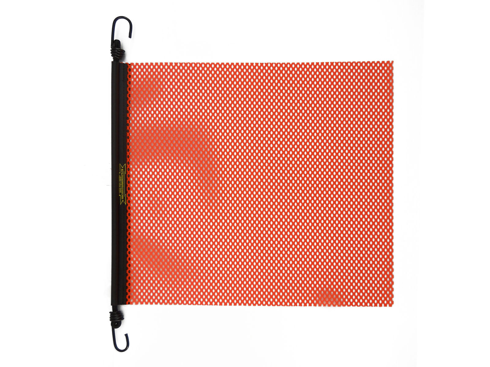 24" x 24'' EZ Hook Mesh Warning Flag Bungee
