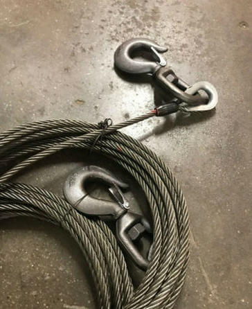 Steel Swivel Hooks, Hardware Tools Double Ended Swivel Hook for 130kg Load  Bearing for Connection Between Steel Wire Ropes And Chains