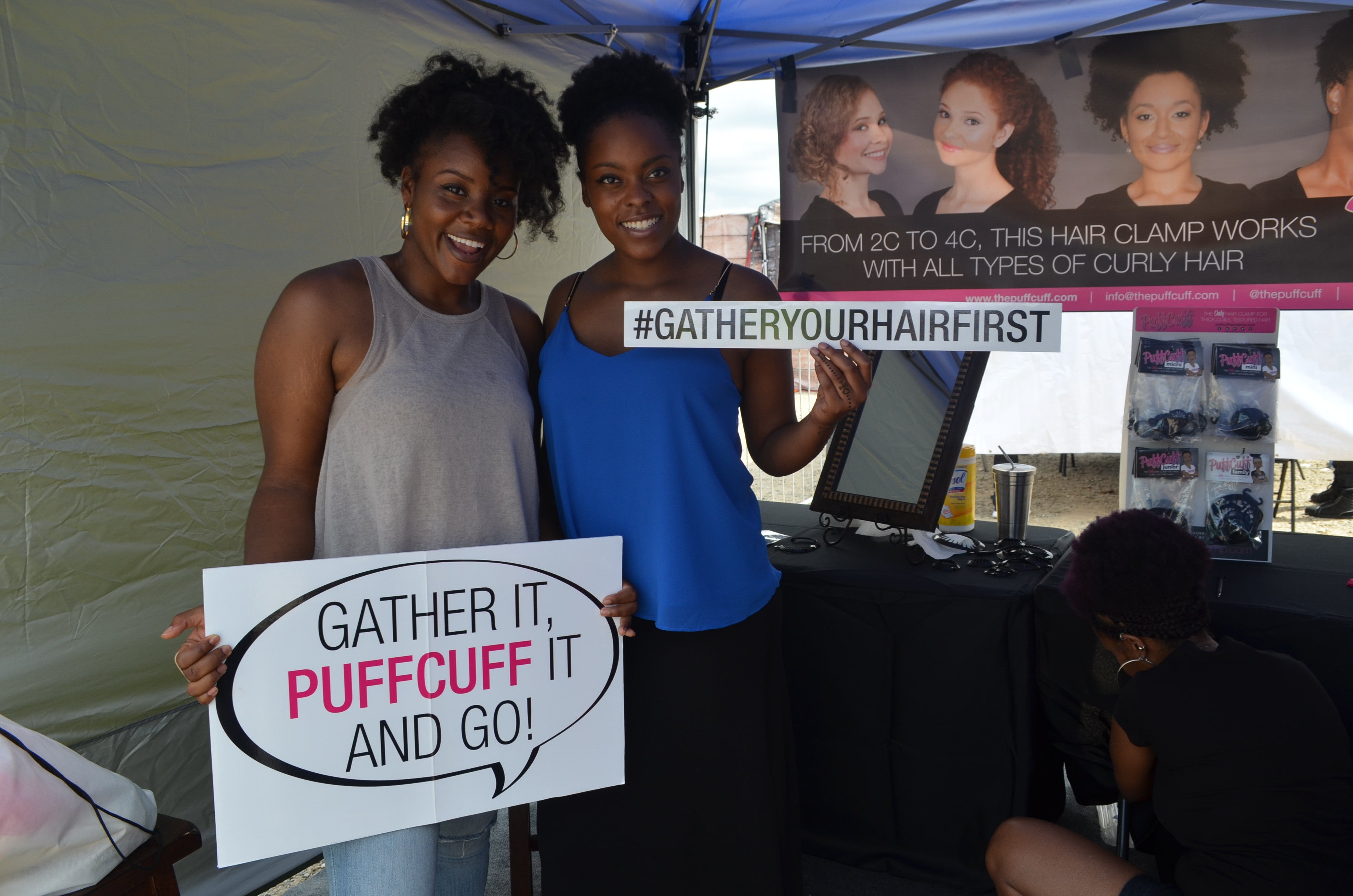 #GatherYourHairFirst Tips for PuffCuff