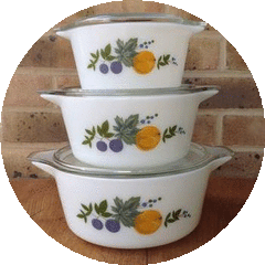 JAJ Pyrex Mandarin