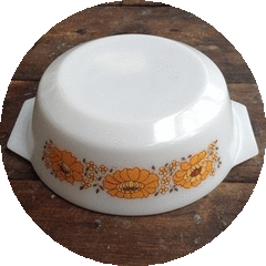 JAJ Pyrex Sunflower