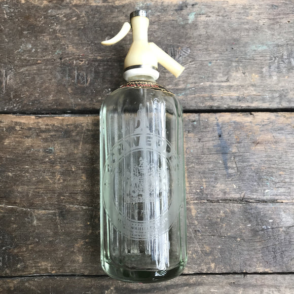 Vintage Schweppes Soda Syphon/Glass Bottle – Murielle's Antiques
