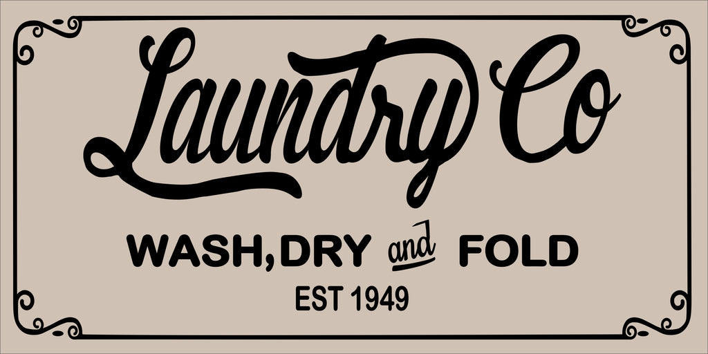 SIGN Design - Laundry Co – Two Sisters DIY