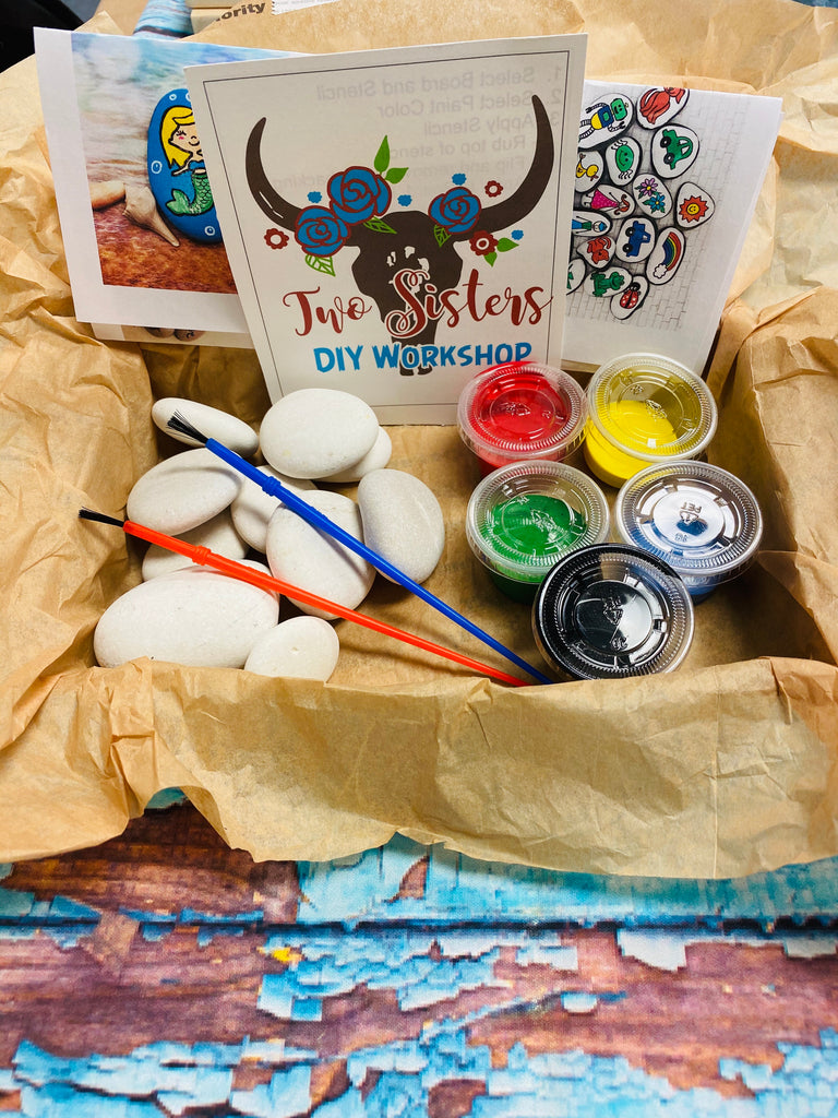 DIY Kit - Rock Painting Kit – Two Sisters DIY