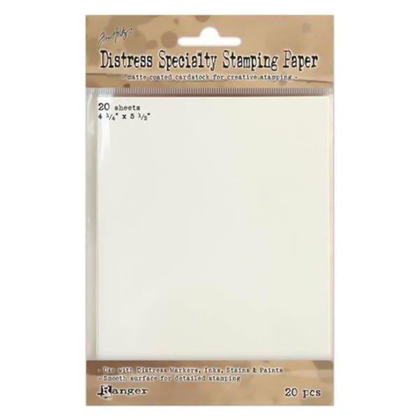 Ranger - Tim Holtz Distress White Heavystock Cardstock (8.5x11