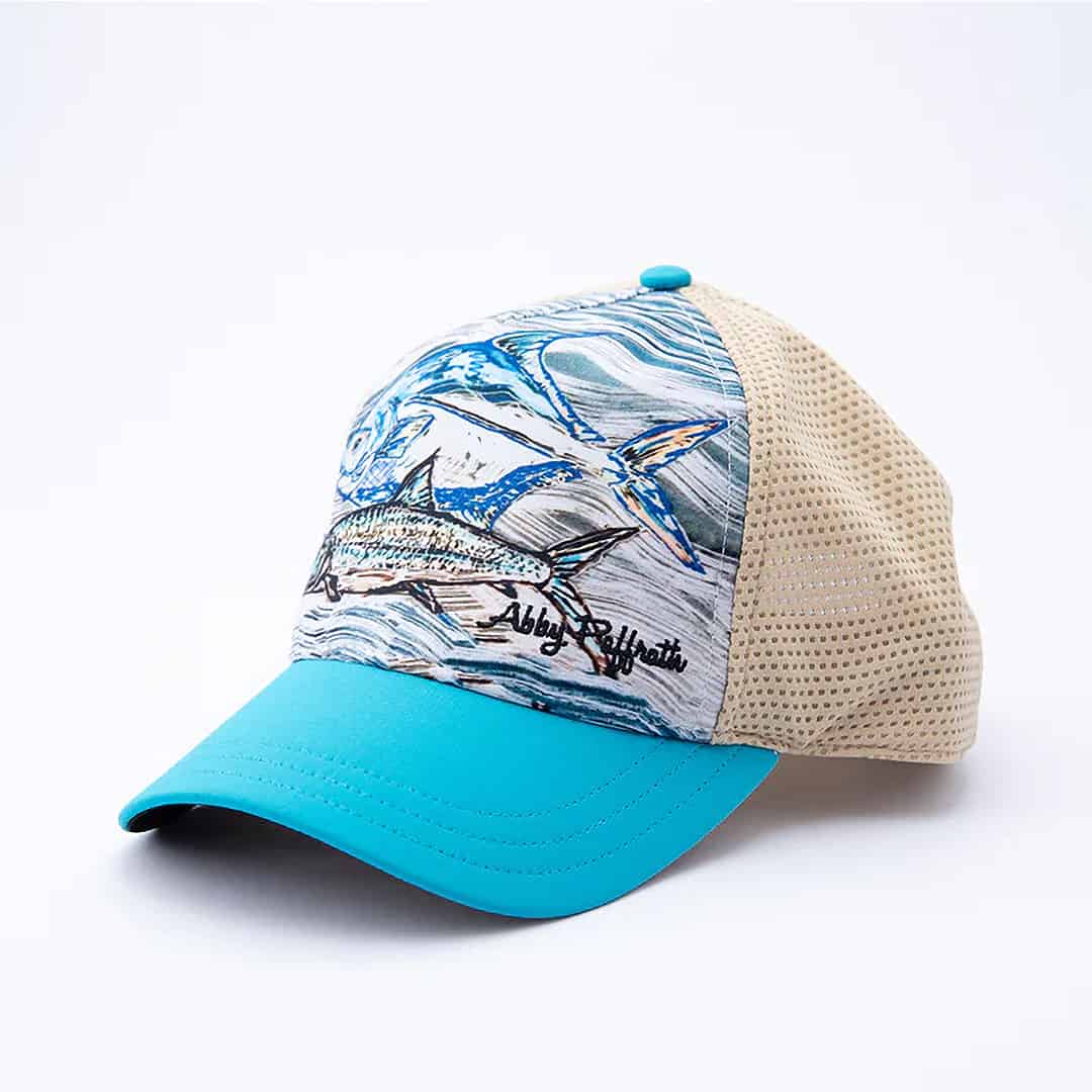 Art 4 All Abby Paffrath Bonefish and Permit Low Profile Trucker Hat ...